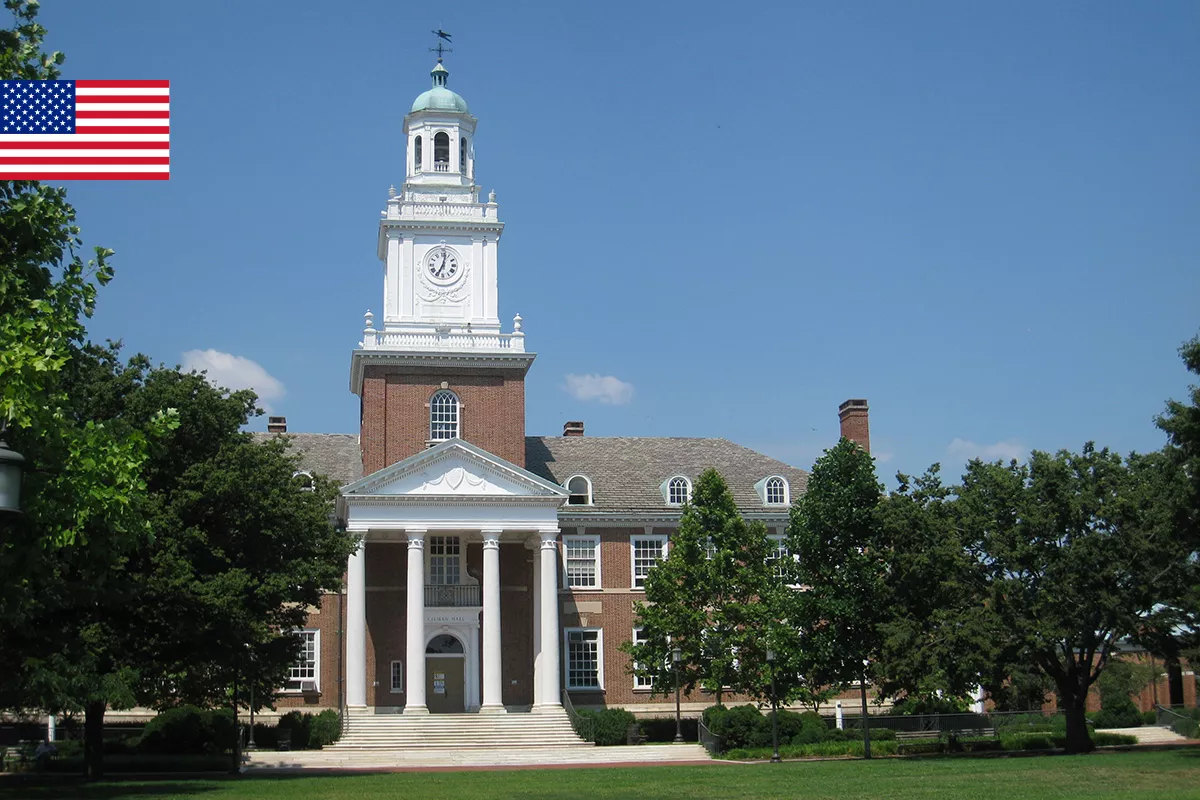 budynek uniwersytetu Johns Hopkins
                                    