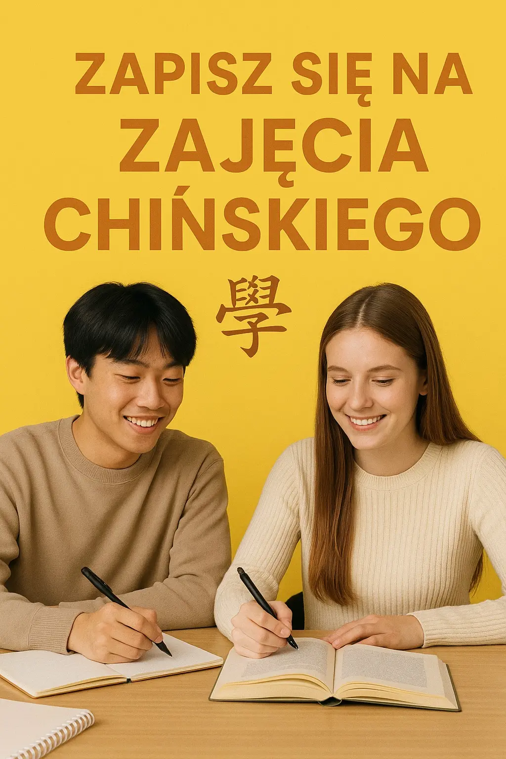 uczennica w czerwonym berecie trzymająca mapę